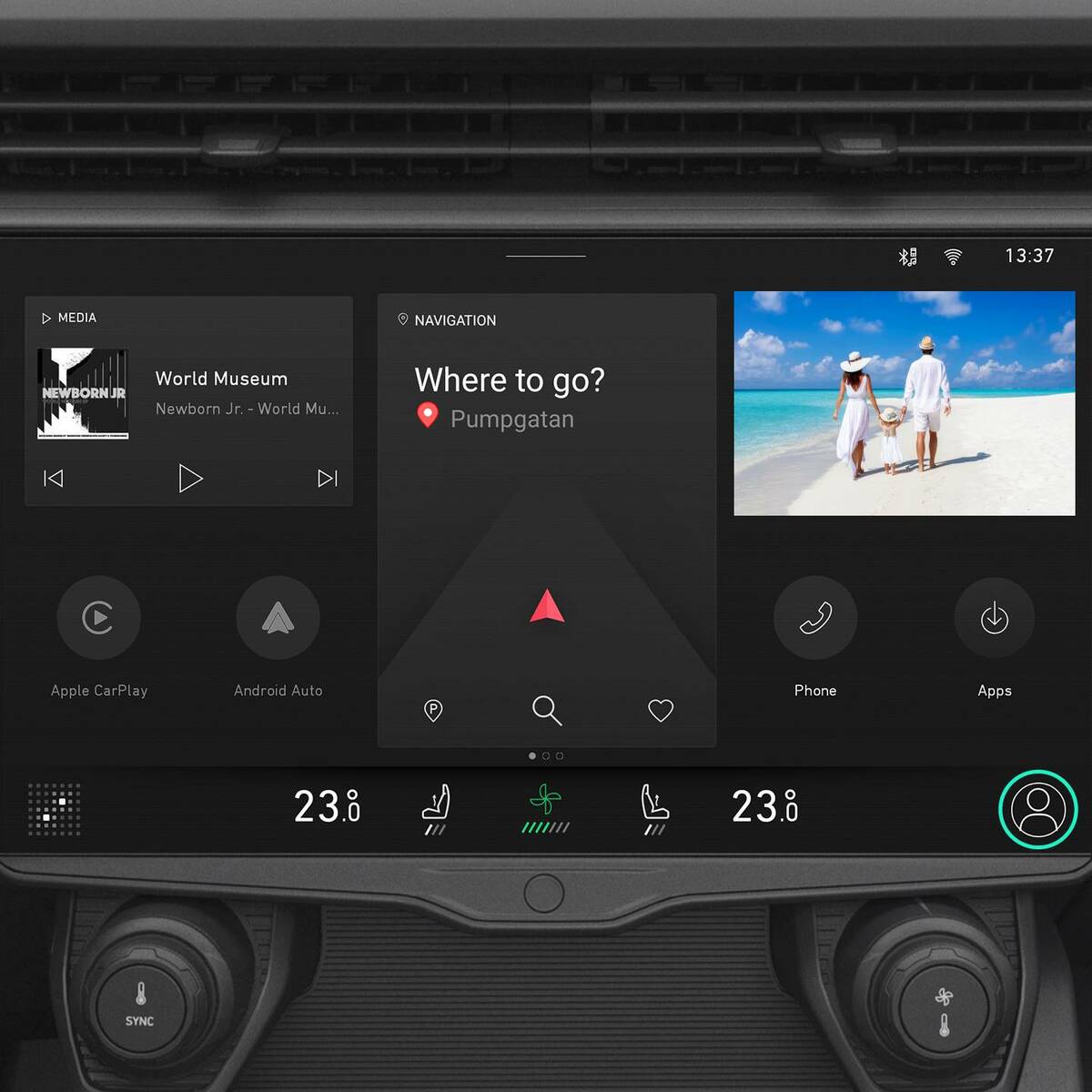 Colab Create a 'photo album' widget